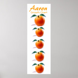 Das Wachstum der Kinder in Orange Blossom Kunst de Poster