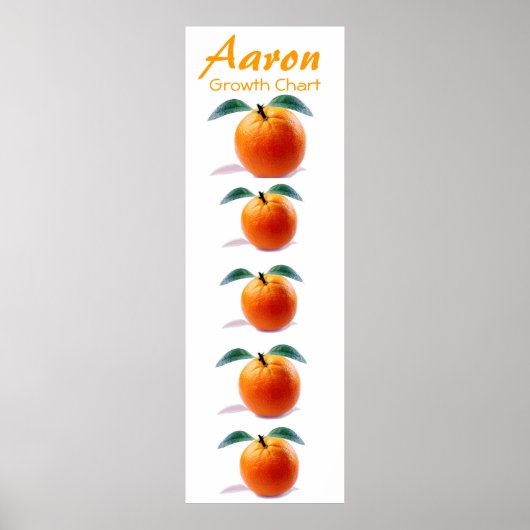 Das Wachstum der Kinder in Orange Blossom Kunst de Poster (Vorne)