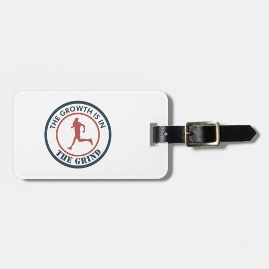 Das Wachstum ist in greifbarer Nähe Gepäckanhänger (Vorderseite horizontal)