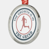 Das Wachstum ist in greifbarer Nähe Ornament Aus Metall (Links)