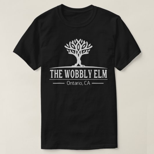 Das wackelige Elm T-Shirt (Design vorne)