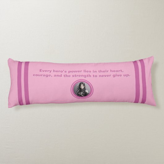 Das wahre Leben eines Superhelden stärken Seitenschläferkissen (Rückseite)