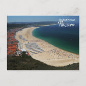 Das wahre Portugal - die Nazare Postkarte (Vorderseite)