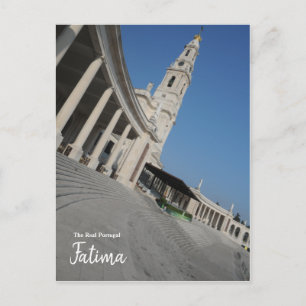 Das wahre Portugal - Fatima Postkarte