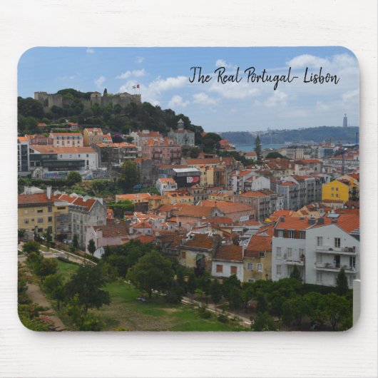 Das wahre Portugal - Lissabon Mousepad (Vorne)