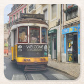 Das wahre Portugal-Lissabon Rechteckiger Pappuntersetzer (Vorderseite)