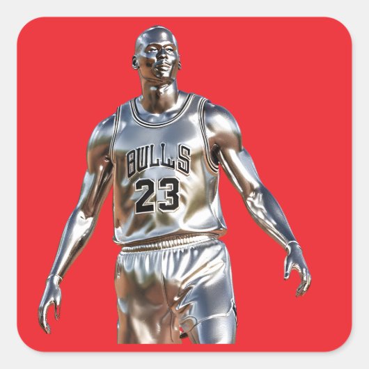 Das wahre Ziel Quadratischer Aufkleber (Vorderseite)