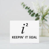 Das wahrhaft halten postkarte (Stehend Vorderseite)