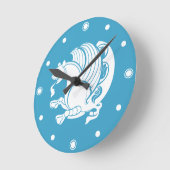 Das Wahrzeichen des sassaniden Persischen Reiches Runde Wanduhr (Winkel)