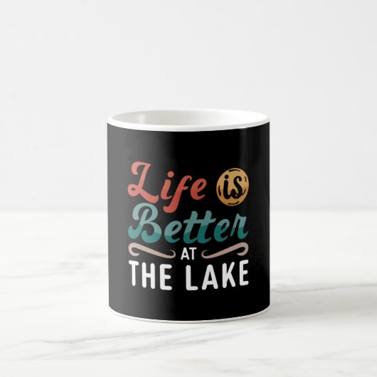 Das Wakeboard-Leben am See ist besser Kaffeetasse (Mittel)