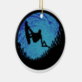 DAS WAKEBOARDING EINS KERAMIKORNAMENT (Rechts)