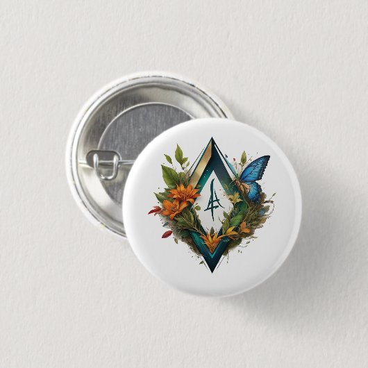 das Waldlied-2 Button (Vorne & Hinten)