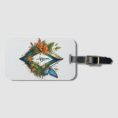 das Waldlied-2 Gepäckanhänger (Vorderseite (Horizontal))