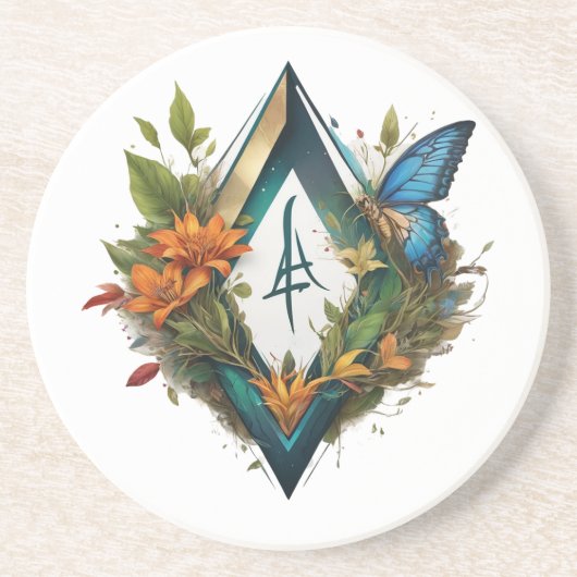 das Waldlied-2 Getränkeuntersetzer (Vorne)