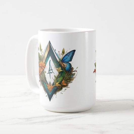 das Waldlied-2 Kaffeetasse (Vorderseite Links)