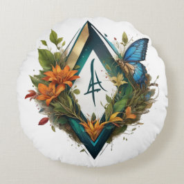 das Waldlied-2 Rundes Kissen