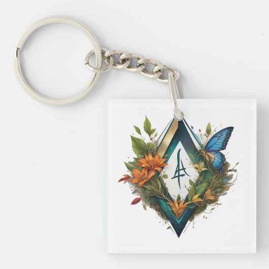 das Waldlied-2 Schlüsselanhänger (Vorderseite)