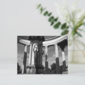 Das walisische Nationalkriegsdenkmal. Postkarte (Stehend Vorderseite)