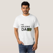 Das Walking-Dad-Design-T-Shirt T-Shirt (Vorne ganz)