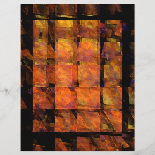 Das Wall Abstract Art Flyer (Vorne)