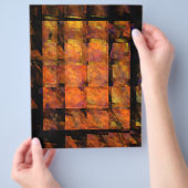 Das Wall Abstract Art Flyer (Hand)