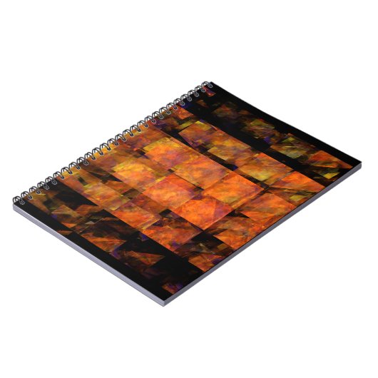 Das Wall Abstrakt Art Notebook Notizblock (Linke Seite)