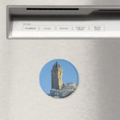 Das Wallace Monument Stirling Schottland im Winter Magnet (In Situ (Geschirrspüler))