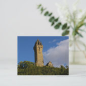 Das Wallace Monument Stirling Schottland Postkarte (Stehend Vorderseite)