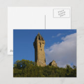 Das Wallace Monument Stirling Schottland Postkarte (Vorne/Hinten)