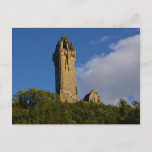 Das Wallace Monument Stirling Schottland Postkarte