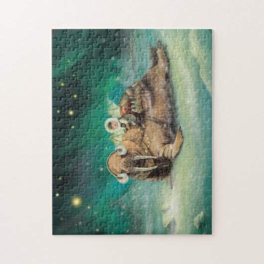 Das Walroß Puzzle (Vertikal)