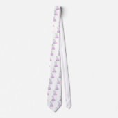 Das Walzer-Tänzer-Grafikdesign Krawatte (Vorderseite)