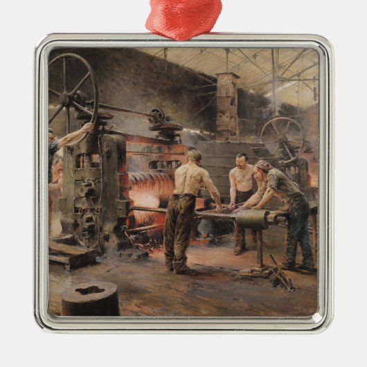 Das Walzwerk Ornament Aus Metall (Vorne)