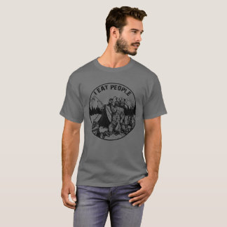Das wandernde Campings-Shirt hasse ich Leute, die T-Shirt