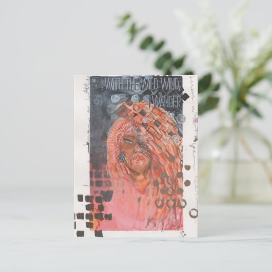 Das Wandress Mixed-Media-Poster Postkarte (Stehend Vorderseite)