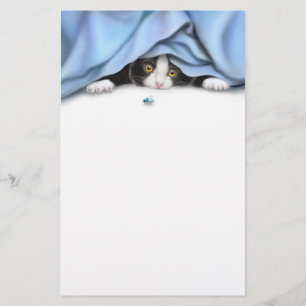 Das Wanzen-Jäger-Katzen-Briefpapier Briefpapier