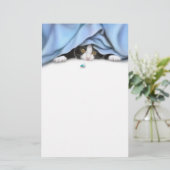 Das Wanzen-Jäger-Katzen-Briefpapier Briefpapier (Stehend Vorderseite)