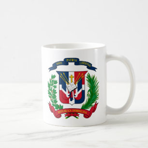 Das Wappen der Dominikanischen Republik Tasse