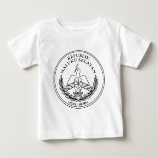 Das Wappen der Republik von SüdMolukken Baby T-shirt