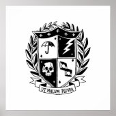 das Wappen der Schirmschule Poster (Vorne)