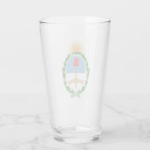 Das Wappen des argentinischen Glases Glas (Rückseite)