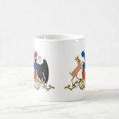 Das Wappen des Chilen Tasse (Mittel)