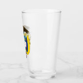 Das Wappen Kolumbiens Glas (Links)