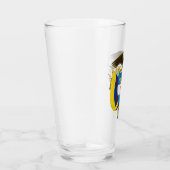 Das Wappen Kolumbiens Glas (Rechts)