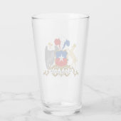 Das Wappen von Chile Glass Glas (Rückseite)