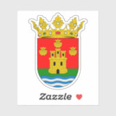 Das Wappen von Santiago del Estero, Argentinien Aufkleber (Blatt)