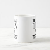 Das war dann die Kuh Kaffeetasse (Mittel)