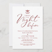 "Das war das Abendessen vor der romantischen Probe Einladung (Vorderseite)