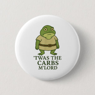 Das war das Carbs Mlord Funny Frosch Meme Mittelal Button