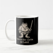 Das war das Carbs Mlord Funny Mittelalterliche Fro Kaffeetasse (Links)